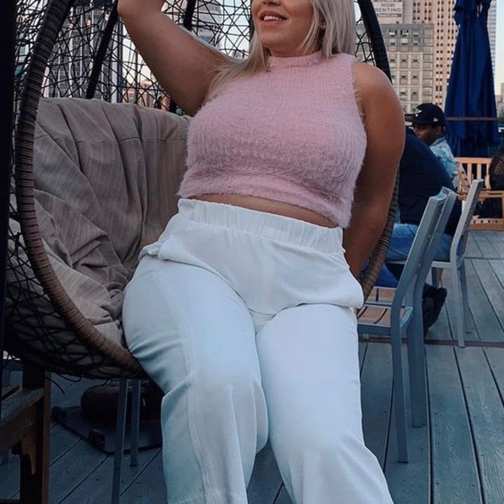 Zara pink shirt size M